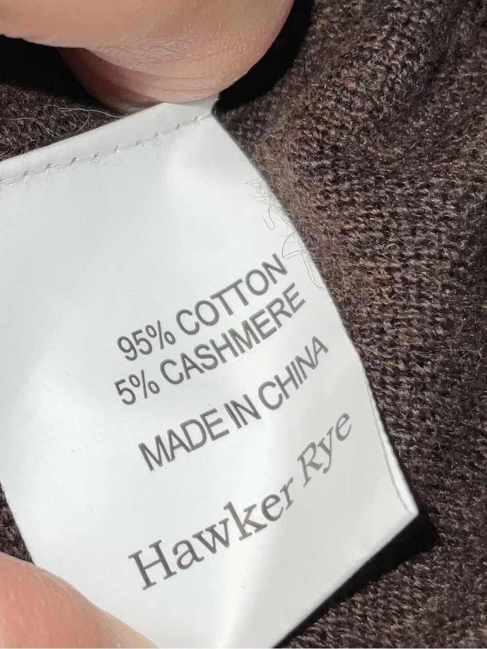 Hawker Rye V-Neck Pullover Sweater